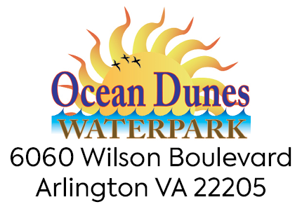 Ocean Dunes logo with address