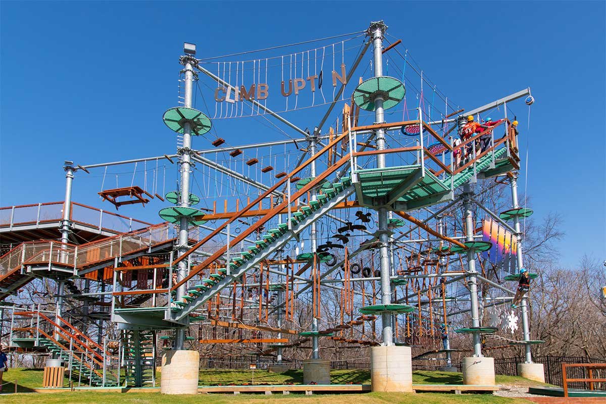 Ropes Course - Hidden Valley Camp