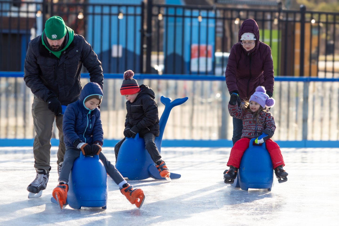 Ice Skating at Cameron Run