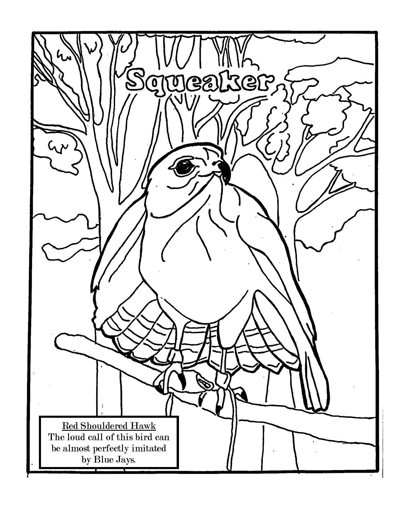 Squeaker coloring page Squeaker coloring page
